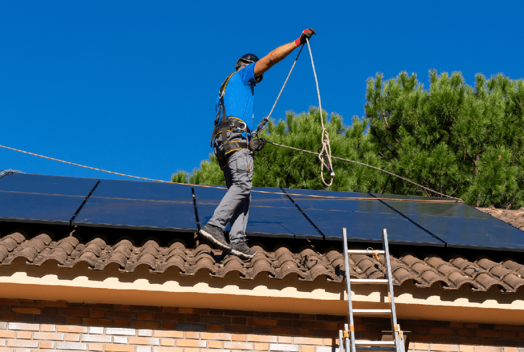 Zonnepanelen verwijderen